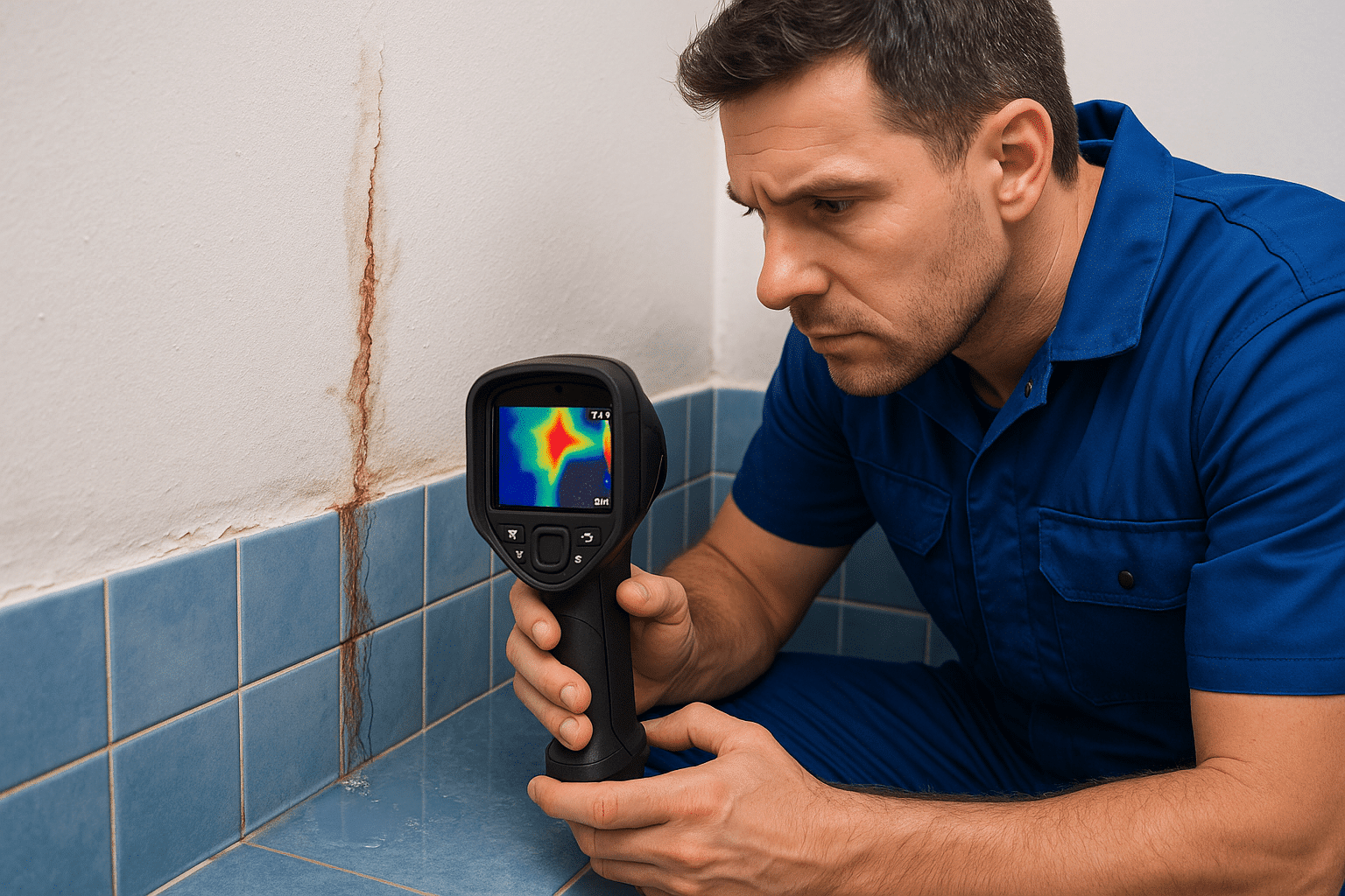 גילוי נזילות מים